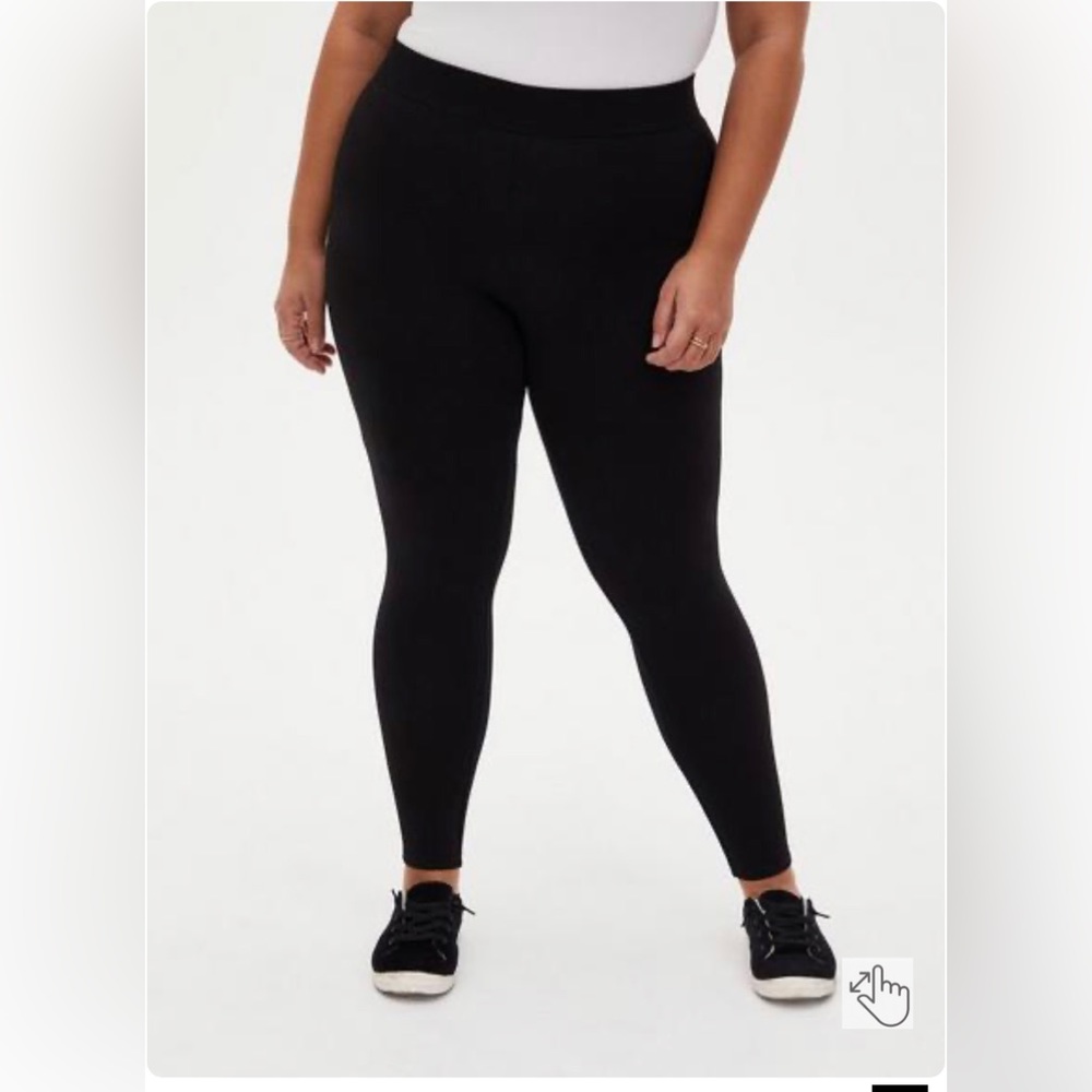 NEW Torrid ribbed waistband leggings, 4X